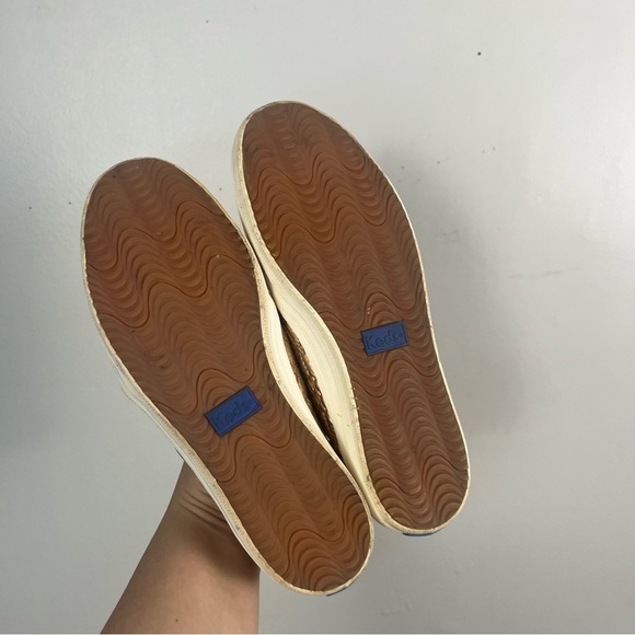 Kate Spade x Keds new york Women's Double Decker Quilted Loafers Champagne Sz 7 - Picture 7 of 10